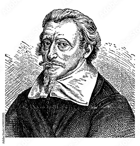 Heinrich Shuetz, vintage illustration