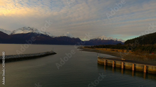 Wallpaper Mural Views of the maritime industry in Seward, Alaska  Torontodigital.ca