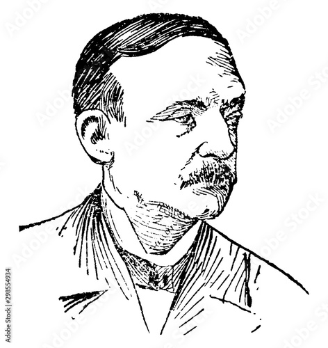 M. S. Quay, vintage illustration