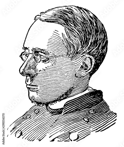 Morgan Dix, vintage illustration