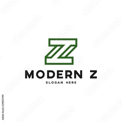 Modern Letter Z Symbols Logo. Company Sign Design Vector. Modern and Simple Design Logo Icon