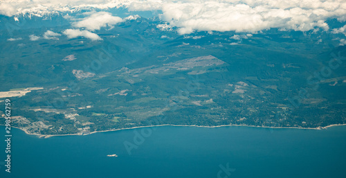 Aerial view of Vancouver Bay © Feng