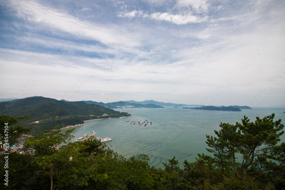 the island of Cheongsando, South Korea