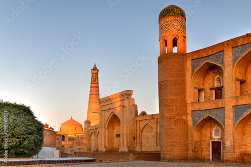 Kutlug-Murad Inaka Madrasa - Khiva, Uzbekistan photo