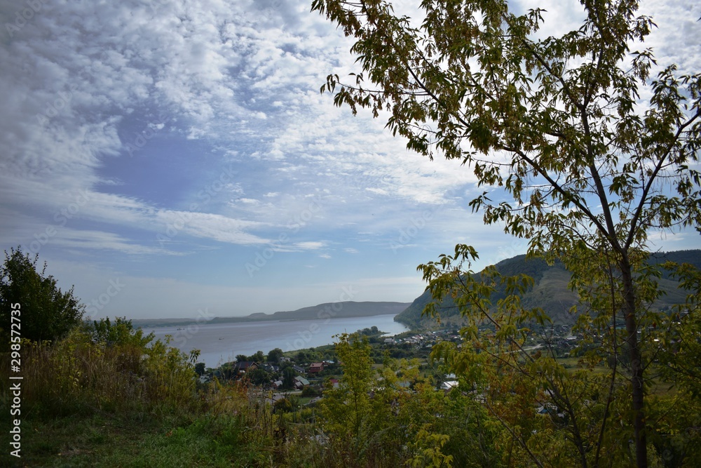 Volzhskie prostory village Shiryaevo Samara region