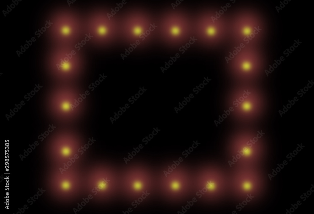 Orange light ,Abstract black,isolated on black background Orange light ,Abstract black,isolated on black background