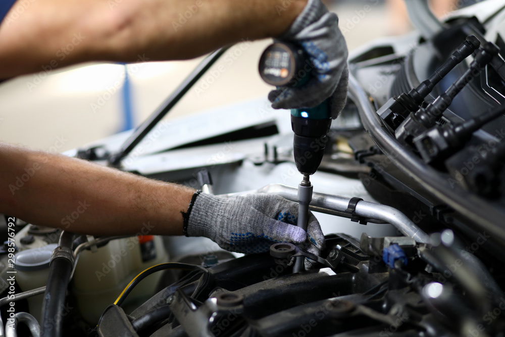 Repairing car insides Repairing car insides