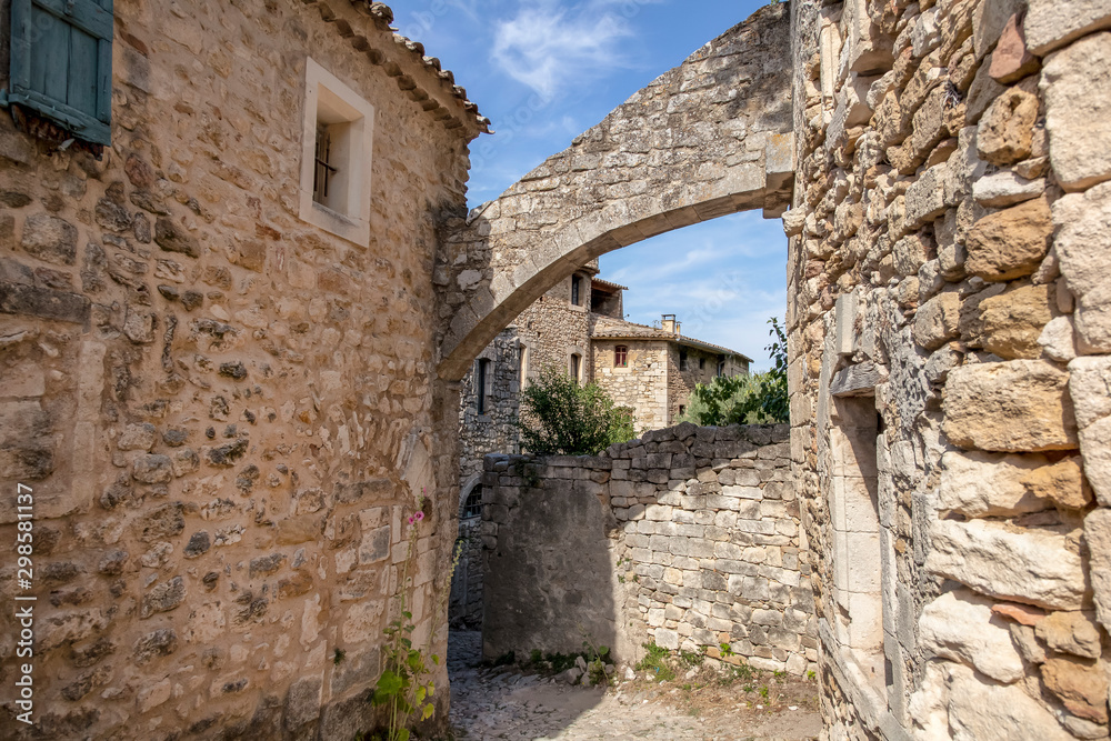 Village In Provence South Of France