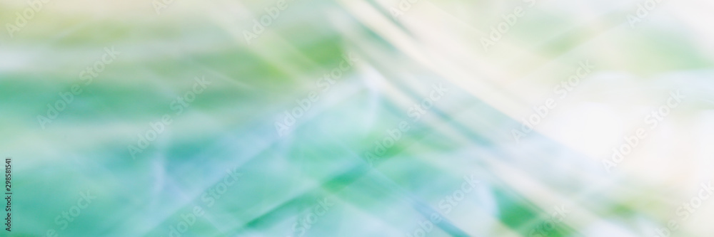 Abstract green blured background - obrazy, fototapety, plakaty 