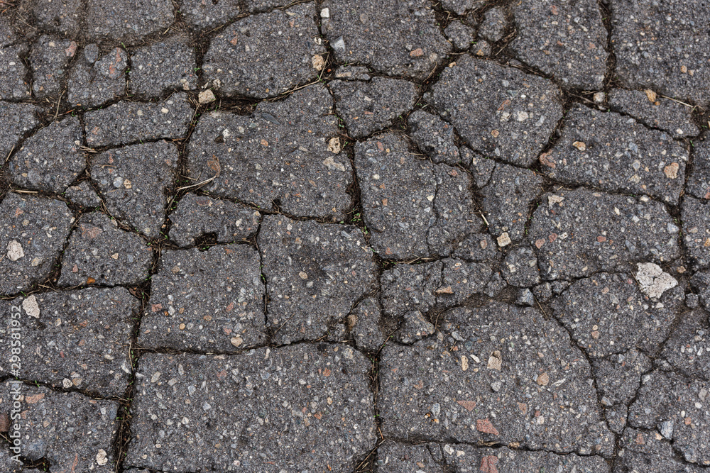 old broken cracked asphalt texture background old broken cracked asphalt texture background