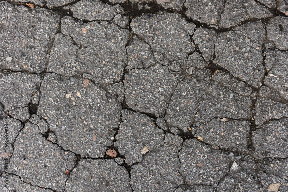 old broken cracked asphalt texture background old broken cracked asphalt texture background