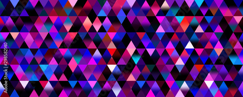 Modern colorful triangle background