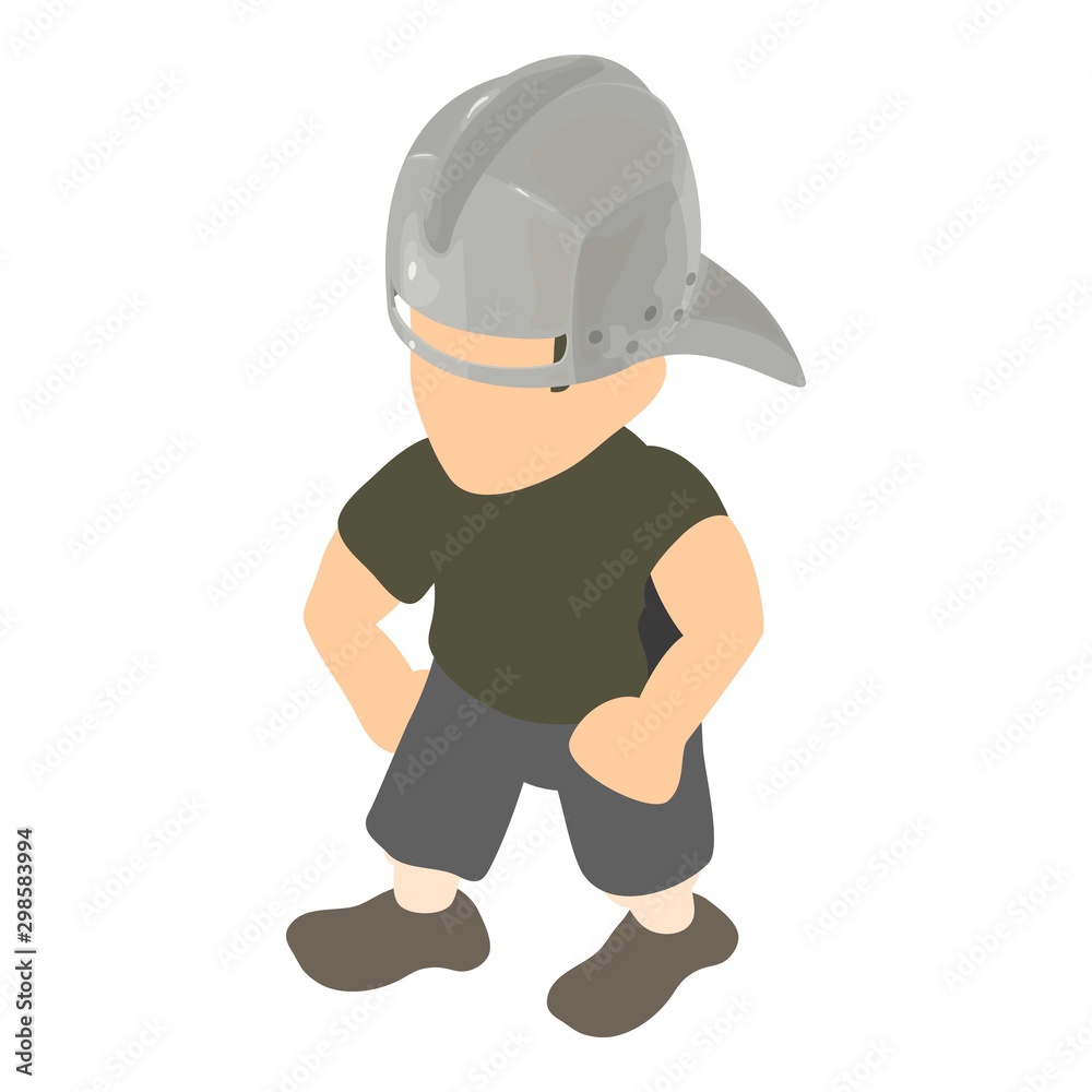 Medieval archer icon. Isometric illustration of medieval archer vector icon for web Medieval archer icon. Isometric illustration of medieval archer vector icon for web