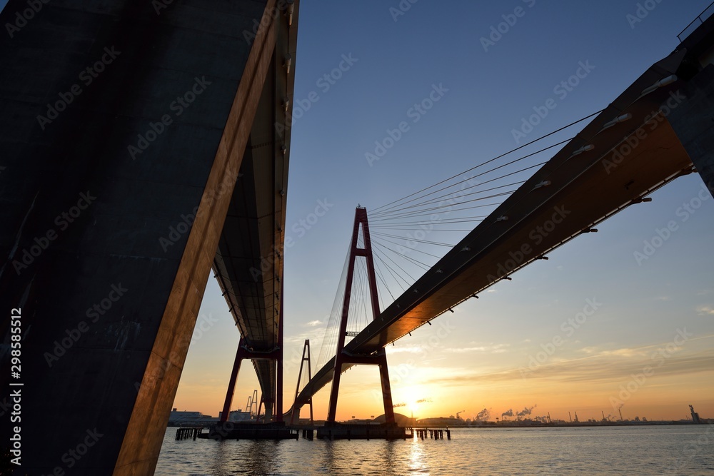 Fototapeta premium Meiko West Bridge