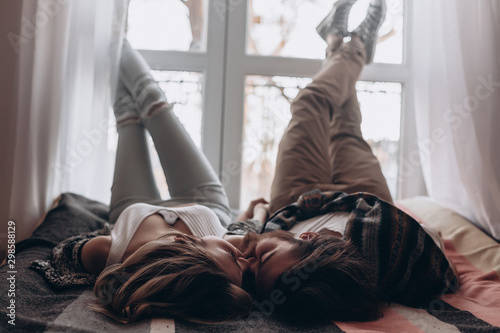 couple in the morning