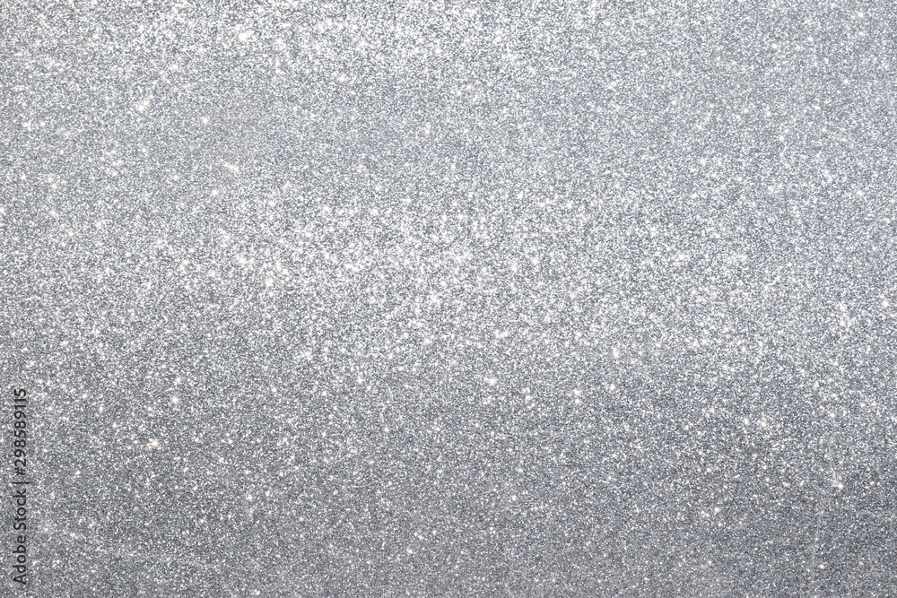 Fototapeta premium silver glitter abstract background 
