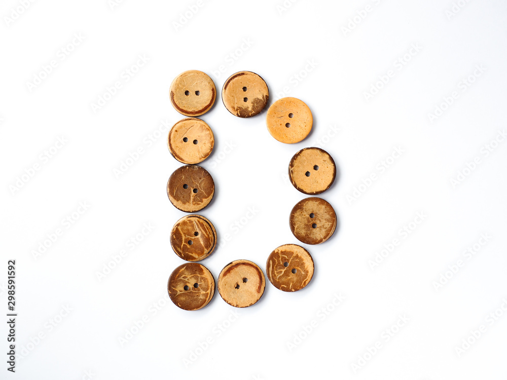 Font D, Alphabet Font D, Alphabet