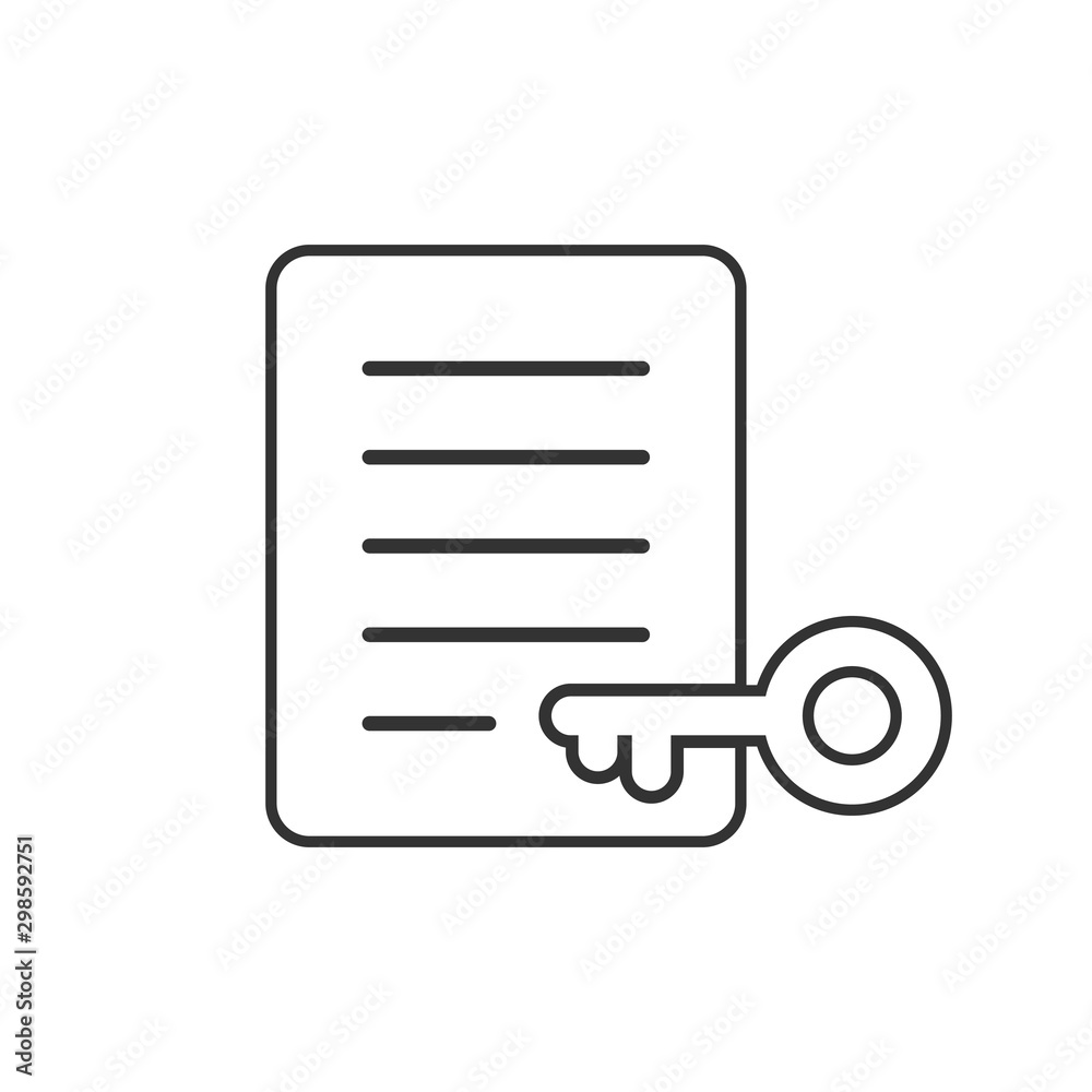 Password account icon in flat style. Keyword vector illustration on white isolated background. Key combination business concept. Password account icon in flat style. Keyword vector illustration on white isolated background. Key combination business concept.