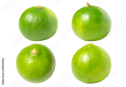 lemon Lime green background green leaves