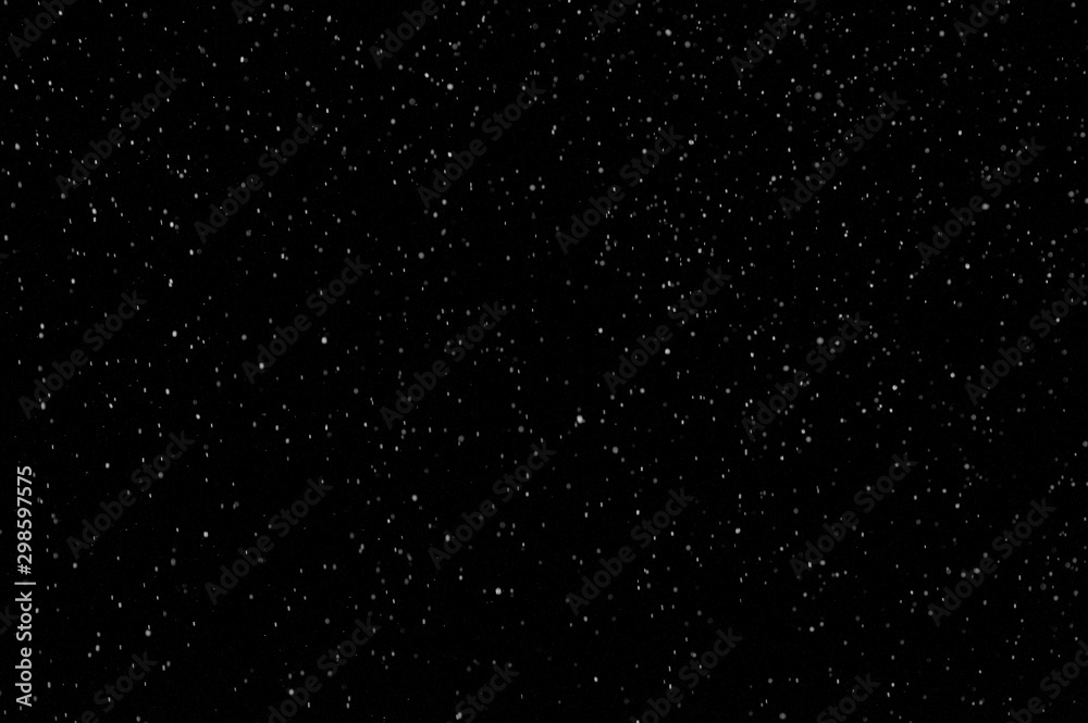 Falling snow animation loop background. Use the composite mode Screen, Add or Lighten for transparency.