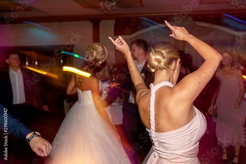 Bild auf Leinwand Wedding party