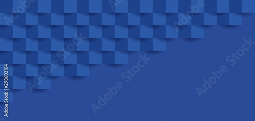 Blue abstract background vector with blank space for text.