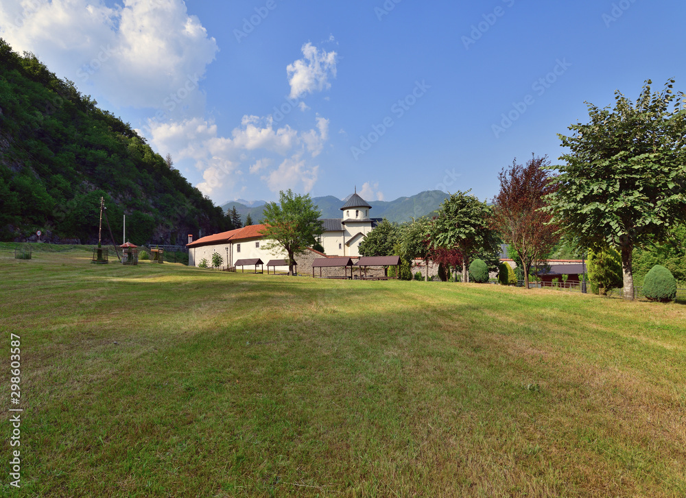 Church of Assumption of the Mother of God of the Monastery of Moraca Montenegro