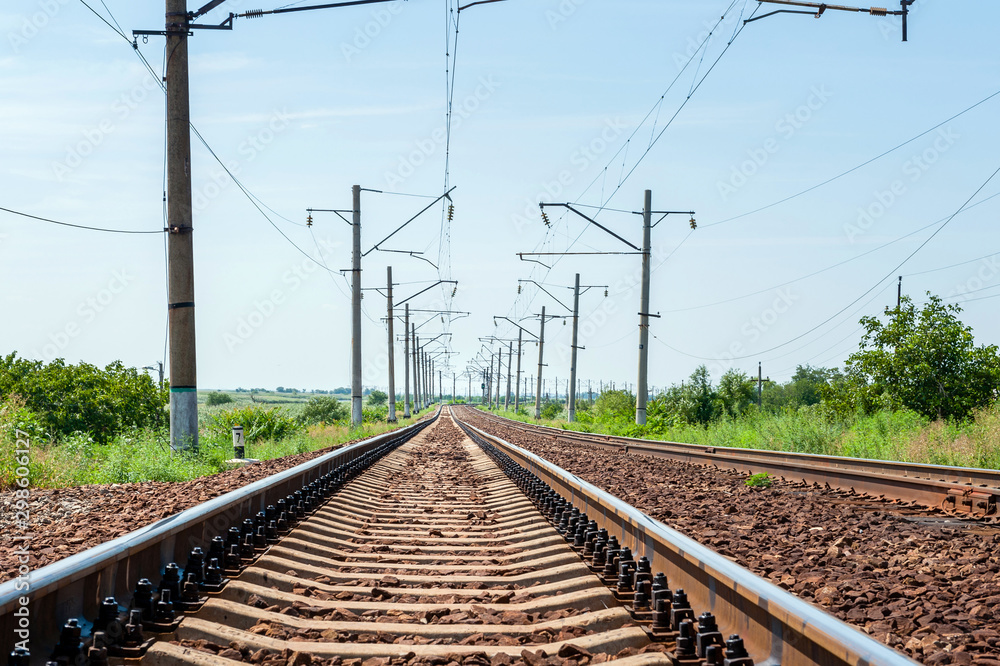 railway in the countryside