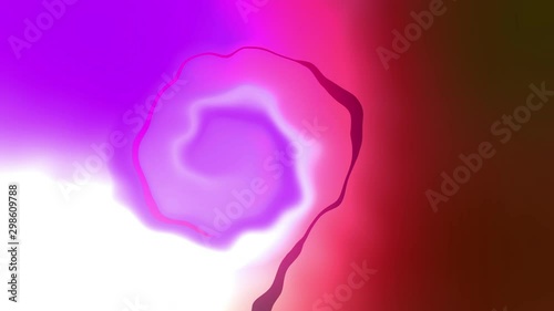 Organic liquid colors, seamlessly looping spiral background