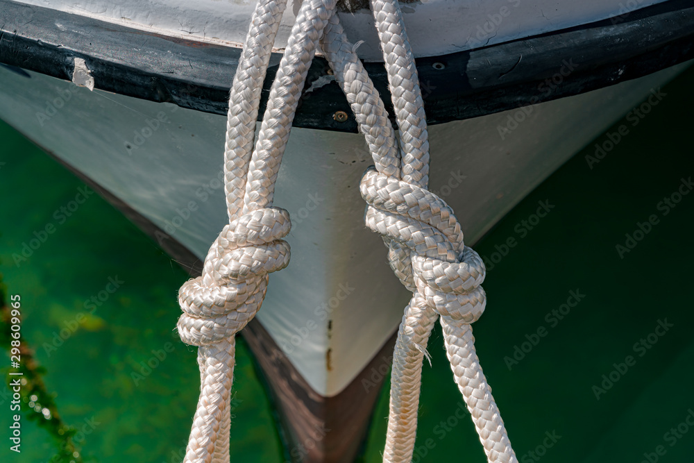 rope on a ship