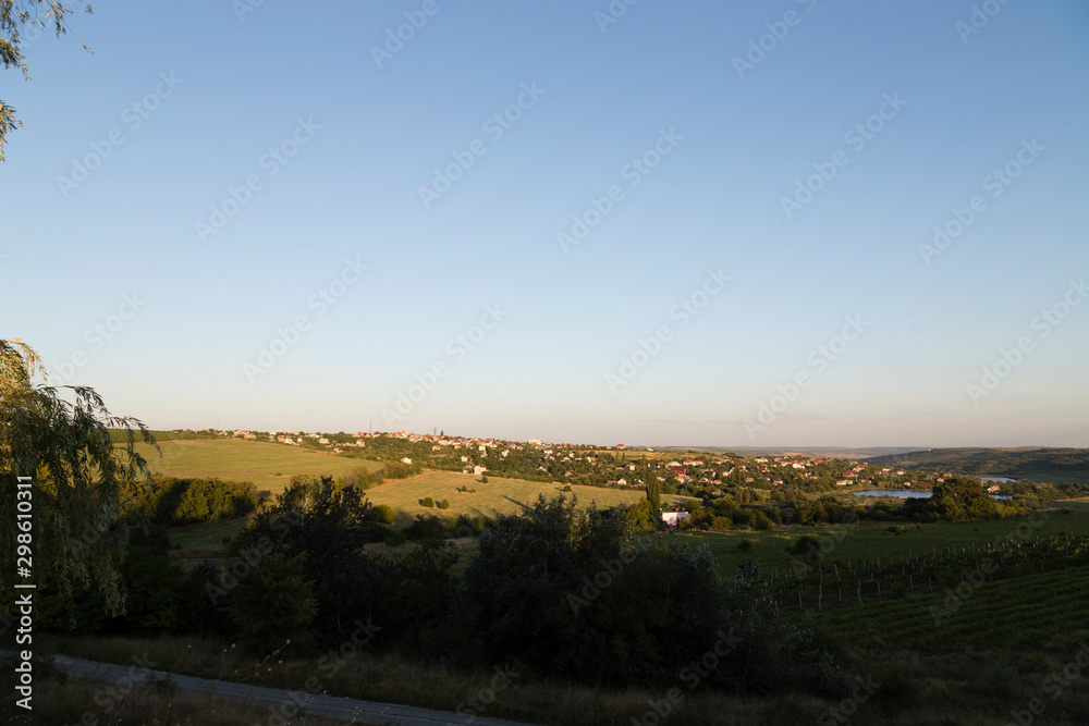 View of the village. View of the village.