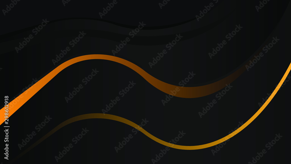 Fototapeta premium Stylish abstract 3D background with neon lights.