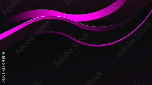 Stylish abstract 3D background with neon lights.