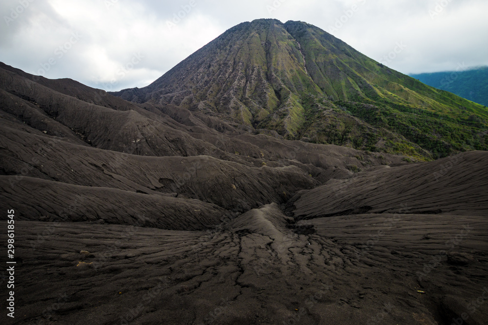 Batok volcanoes in Bromo Tengger Semeru National Park, East Java, Indonesia