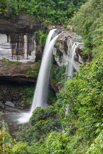 Huay Luang Waterfall is located in the area of Phu Chong Na Yoi National Park, Ubon Ratchathani,Thailand photo