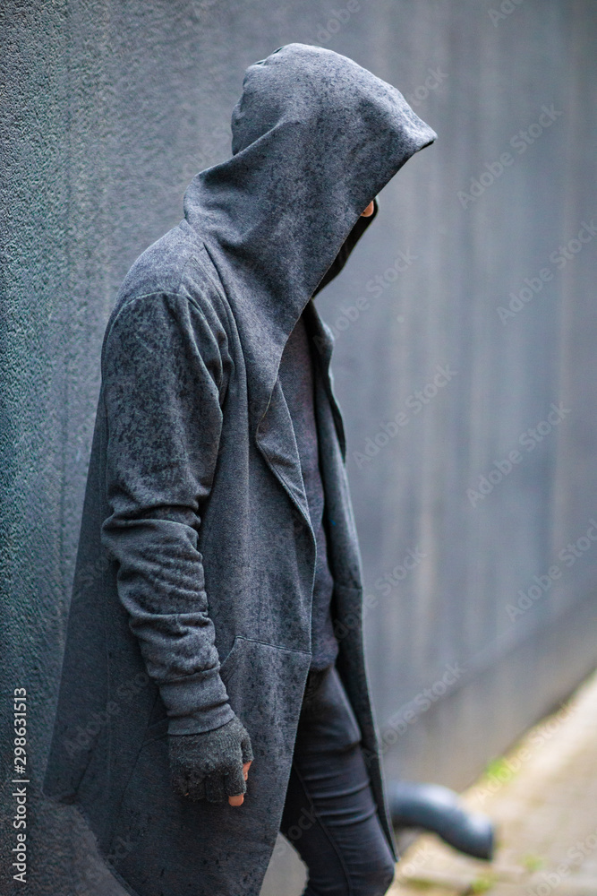Naklejka premium no face no name no namber
