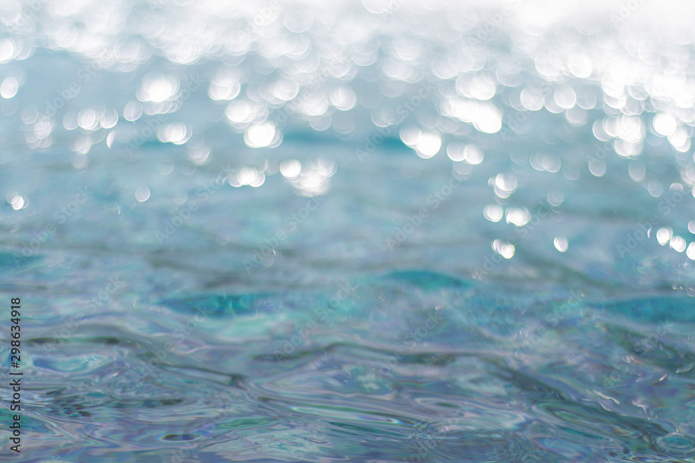 Abstract bokeh water light background, Abstract bokeh water light background,