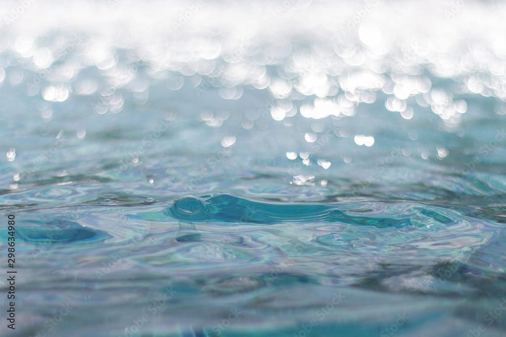 Abstract bokeh water light background, Abstract bokeh water light background,