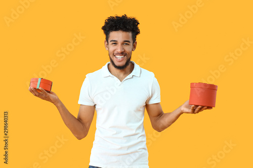 Portrait of happy African-A...
