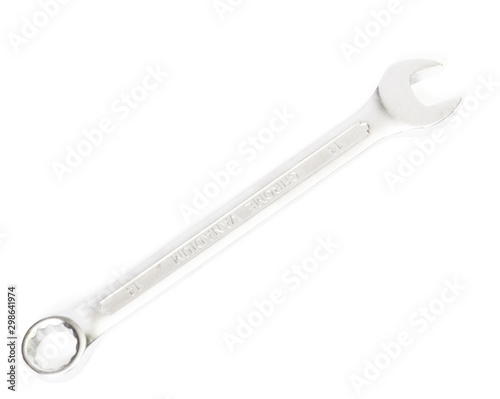 Sharp realistic photo of wrenchSharp realistic photo of wrench isolated on white background © Y