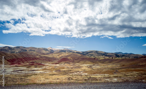 Awesome images of the colorful well preserved John Day Fossil Beds Painted Hills Overlook Area in Mitchell, Oregon. © Marc Sanchez