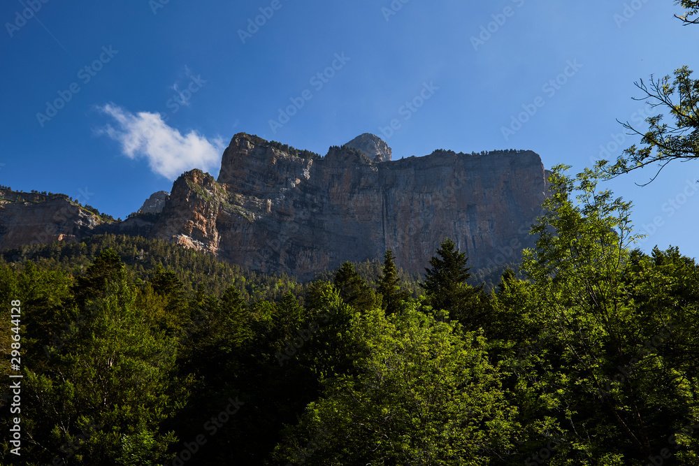 Goriz zone. Ordesa and Monte Perdido National Park. Spain
