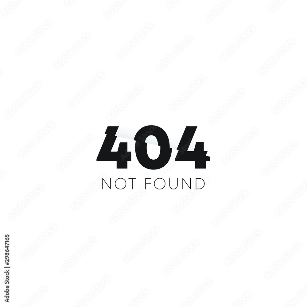 vector not found web page design vector not found web page design
