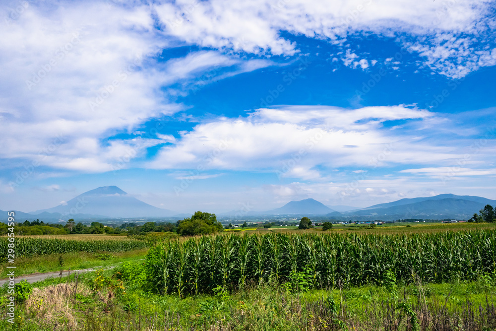 北海道 洞爺湖 羊蹄山