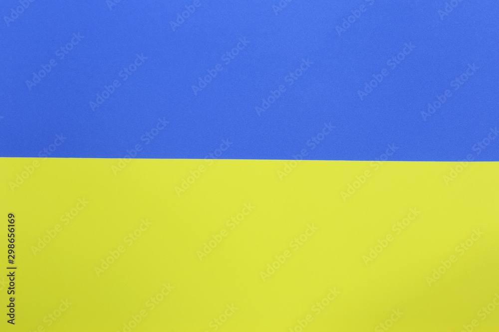 Yellow and blue of Cardboard art paper. Yellow and blue of Cardboard art paper.