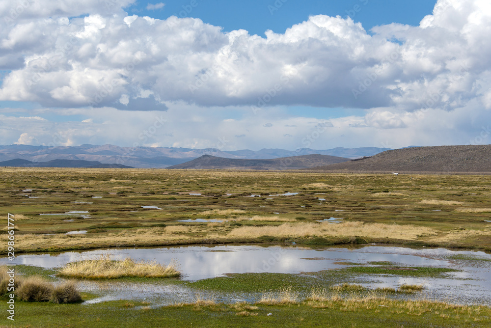 Panoramic view of nature in Peru
