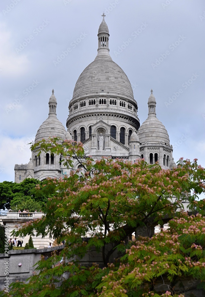 Fototapeta premium Sacre Coeur Basilica in Paris