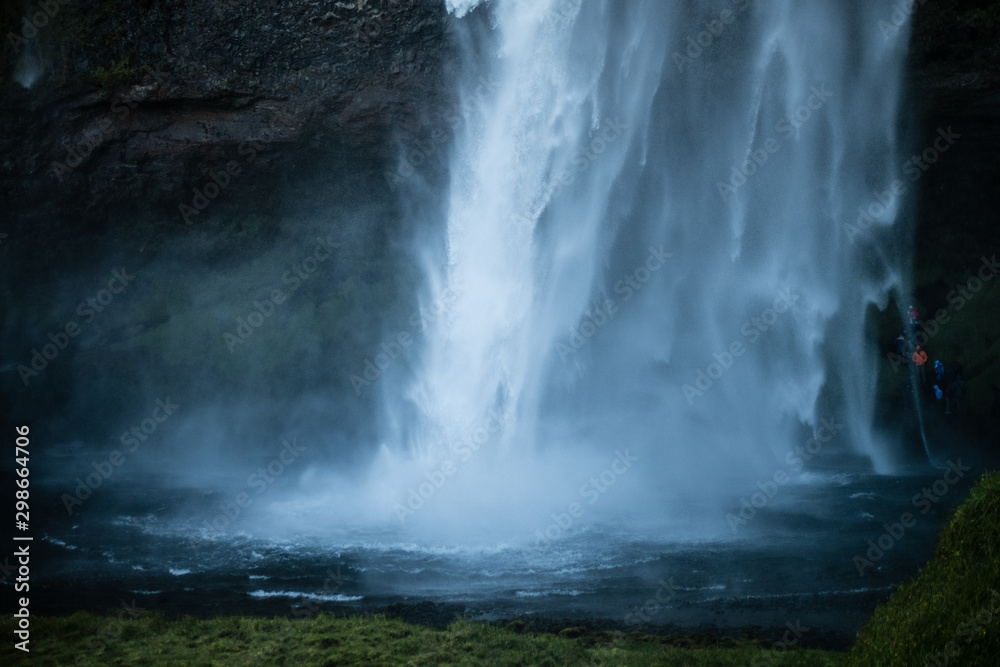 Wasserfall Island