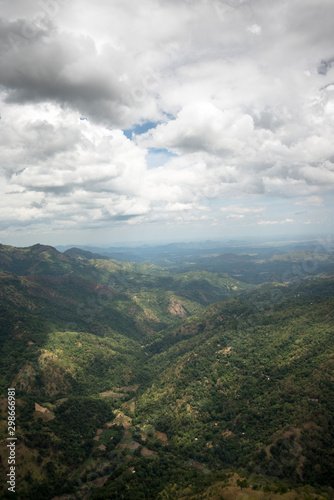 Vue de Ella Rock au Sri Lanka