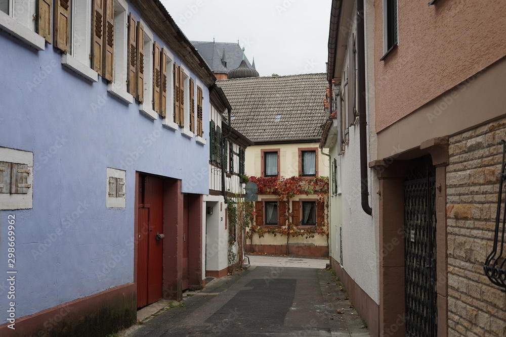 Strassenbild aus St. Martin in Rheinland-Pfalz